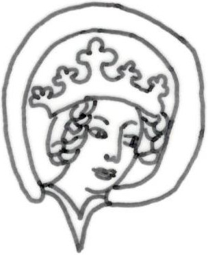 Medieval embroidery tutorial - design drawing