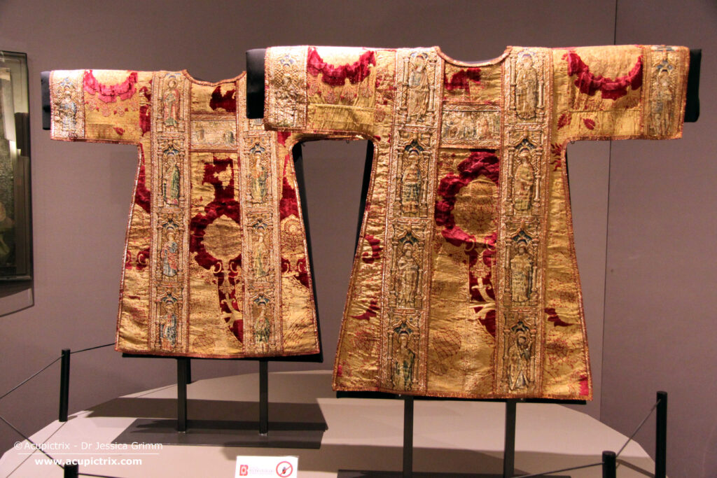 Medieval Goldwork Embroidery - two Dutch dalmatics