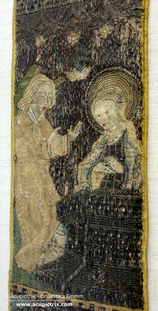 Life of Mary - Chasuble cross Te 154, Kulturhistorisches Museum Magdeburg.