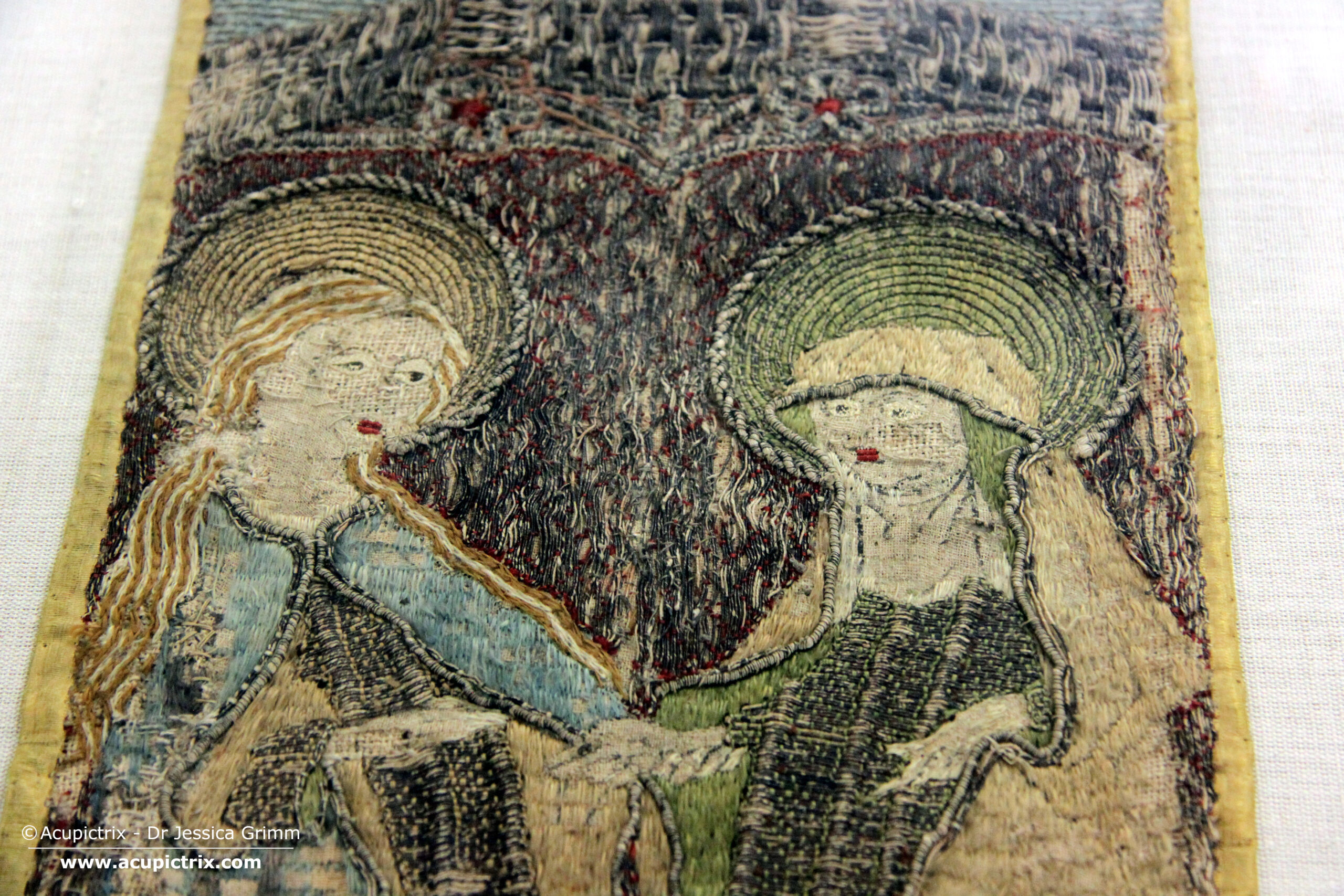The Life of Mary in medieval Goldwork Embroidery