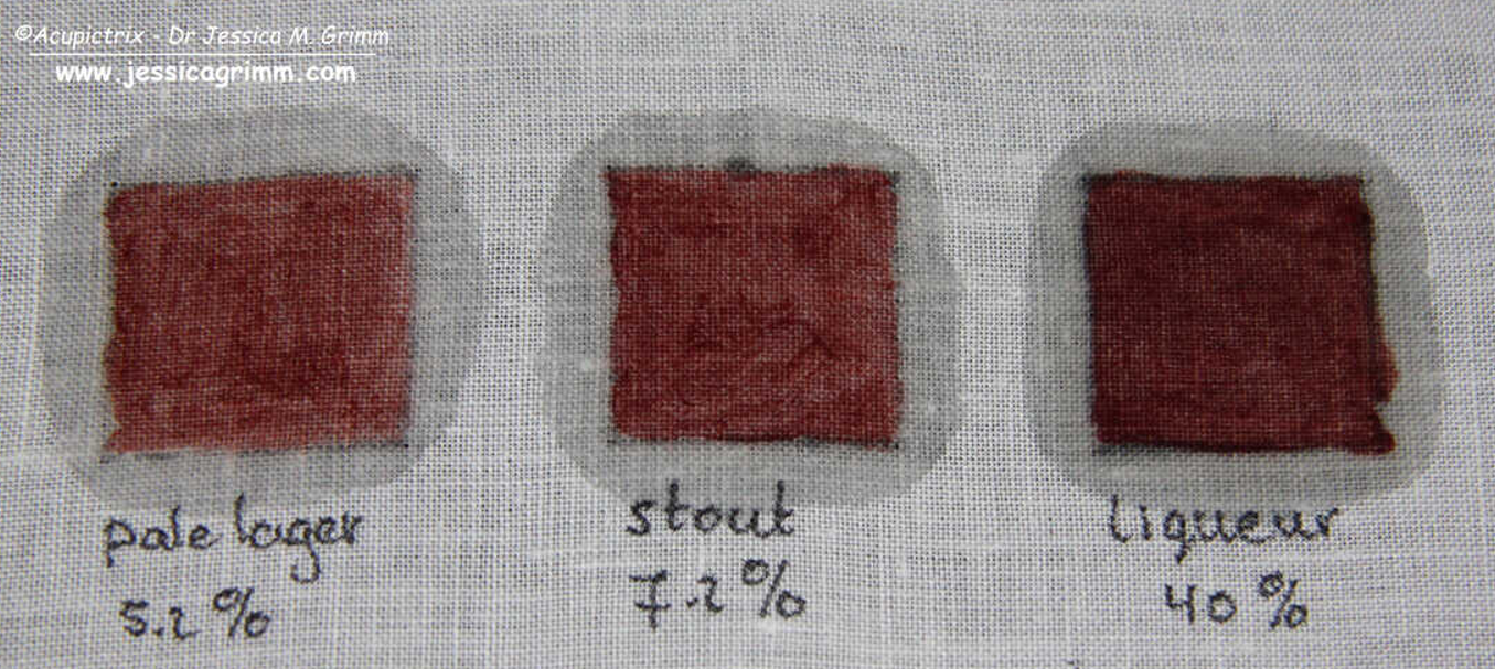 Booze and Madder: some embroidery experiments
