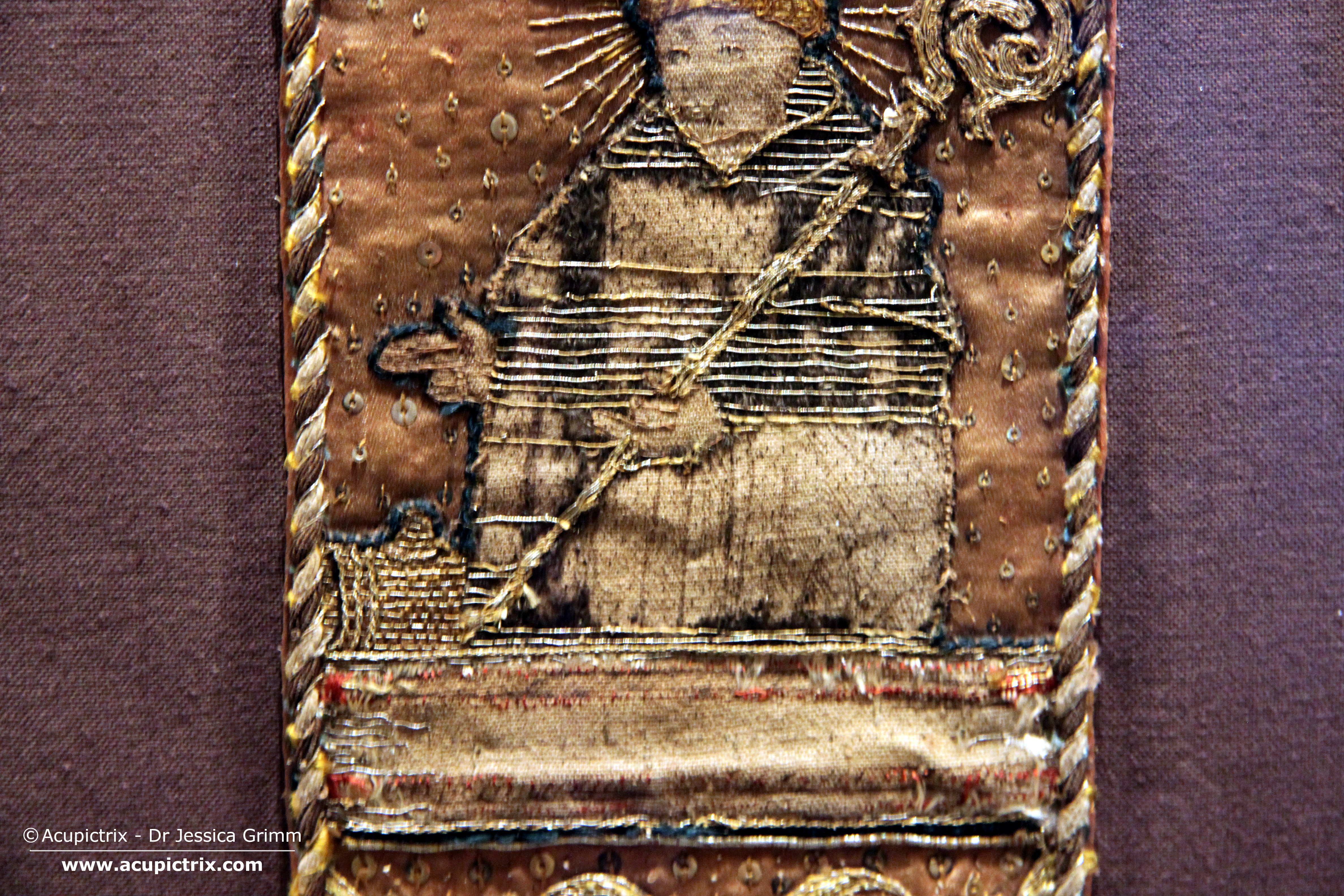 Medieval Stumpwork Chasuble Domschatzmuseum Chur