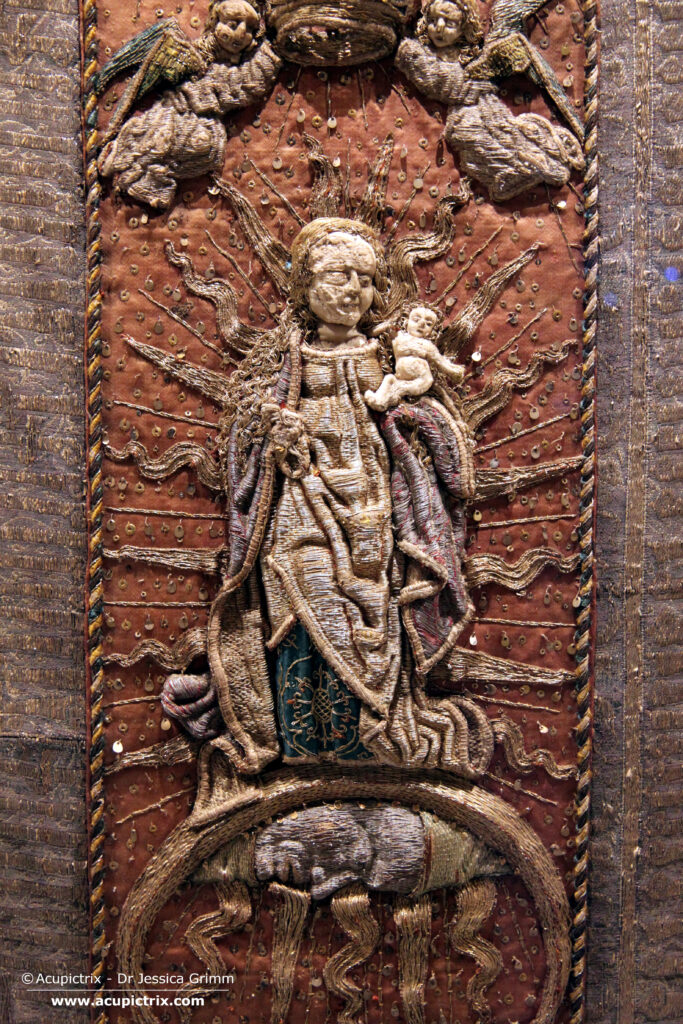 Medieval Stumpwork Chasuble Domschatzmuseum Chur