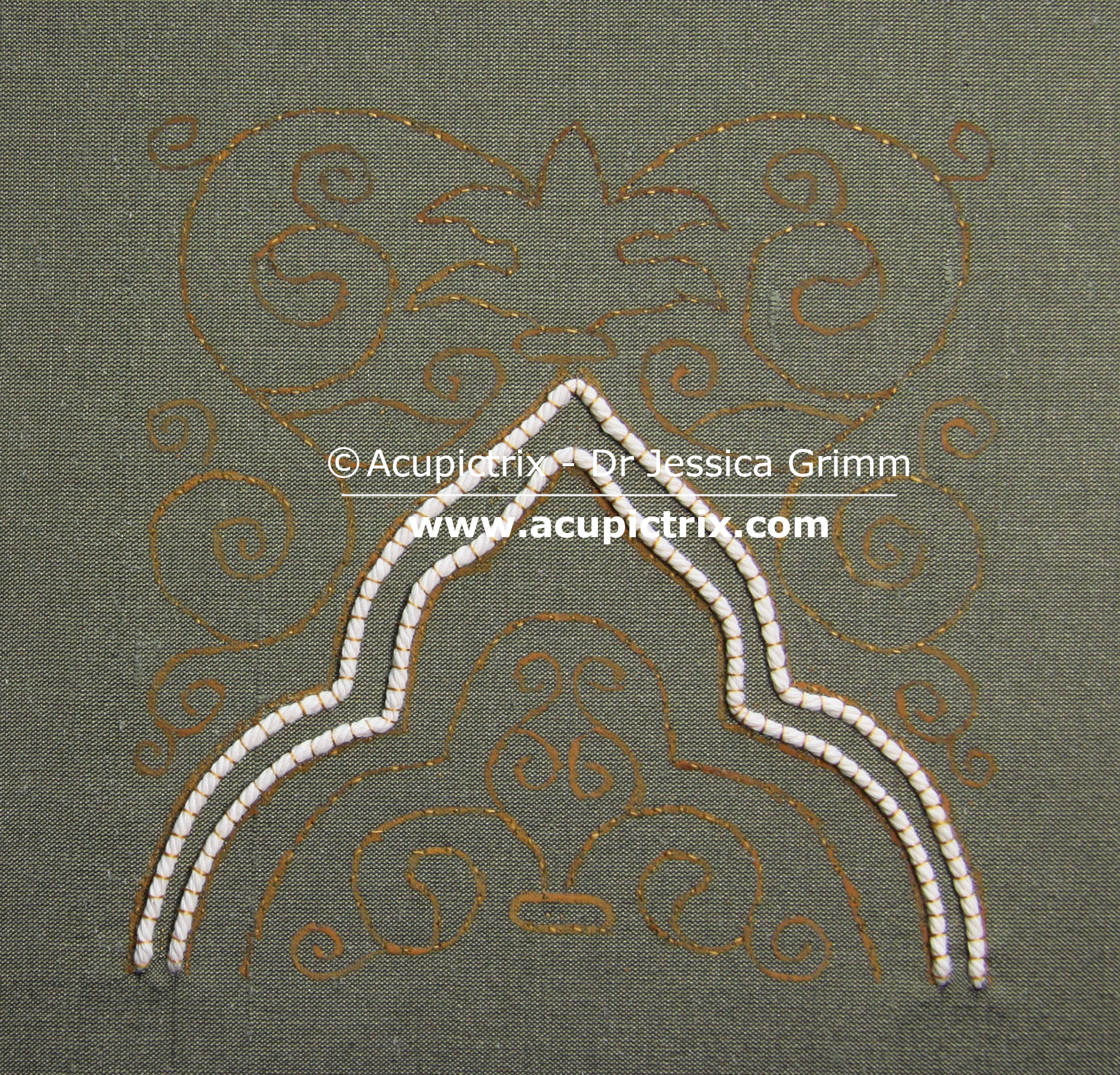 Goldwork & Silk Embroidery Tutorial: Venetian Floral