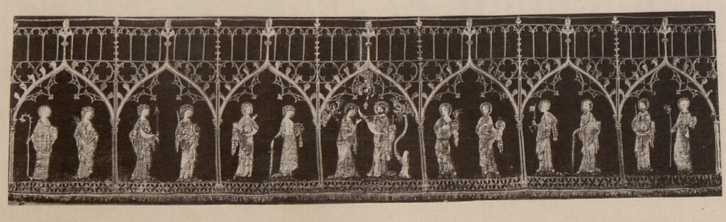 Kloster Kamp - Kamper Antependium, a 14th-century goldwork embroidery