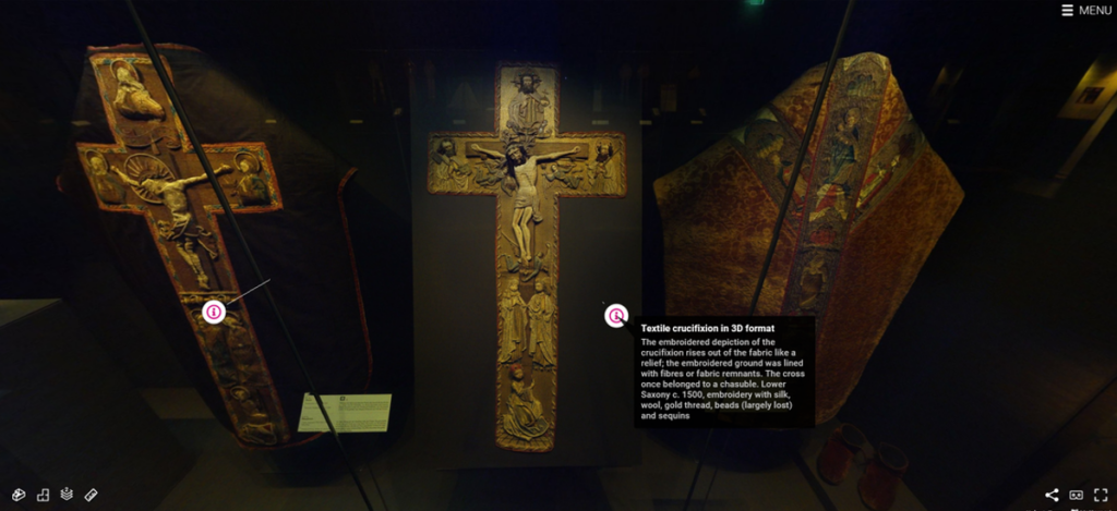 Halberstadt - a screenshot of the digital museum's tour