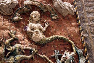 Medieval Stumpwork Chasuble Domschatzmuseum Chur.