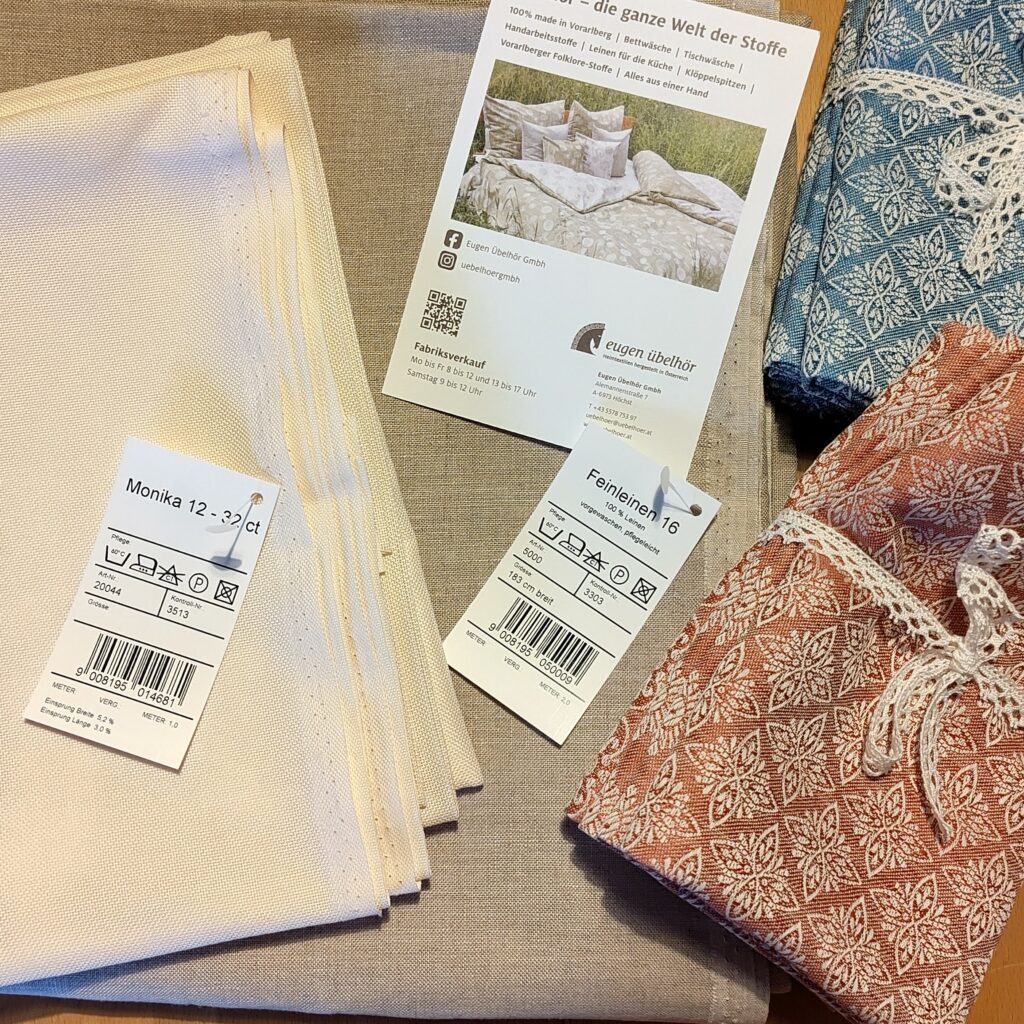 Eugen Übelhör - Embroidery fabrics