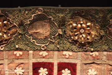 Cappa leonis exhibited in the Aachener Domschatz